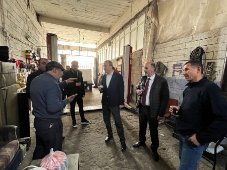 Milletvekili Gökgöz, Yeni Sanayi Sitesi'ni gezdi