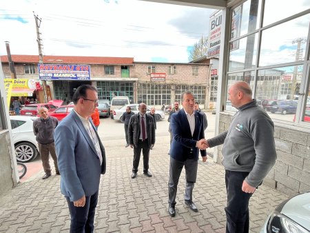 Milletvekili Gökgöz, Yeni Sanayi Sitesi'ni gezdi