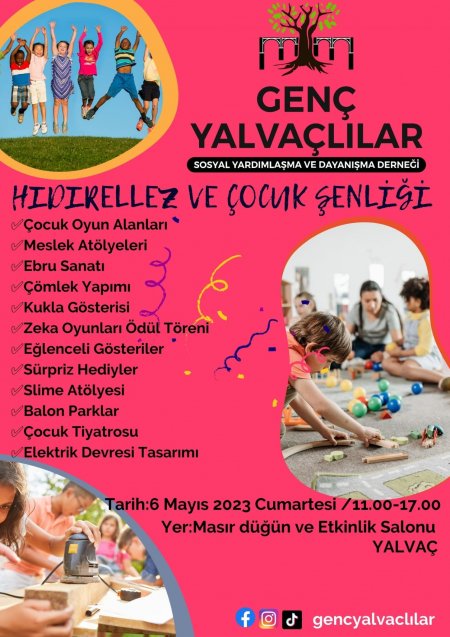 Genç Yalvaçlılar Derneğinden yine bir ilk