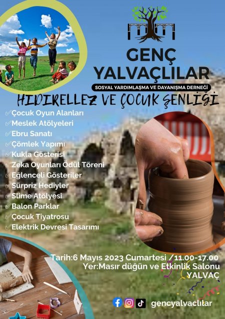 Genç Yalvaçlılar Derneğinden yine bir ilk