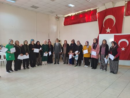 Süt sığırı yetiştiricisi kurslarının sertifikaları verildi
