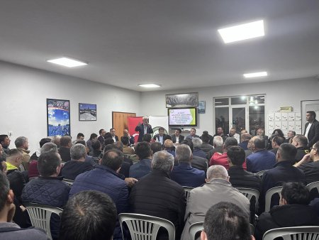 AK Parti’nin adayları şoförlerle buluştu