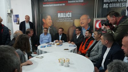Atakan Yazgan’dan Halıcı’ya destek ziyareti