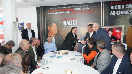 Atakan Yazgan’dan Halıcı’ya destek ziyareti