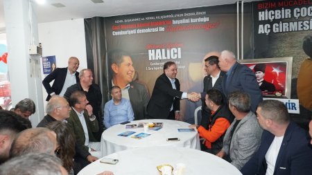 Atakan Yazgan’dan Halıcı’ya destek ziyareti