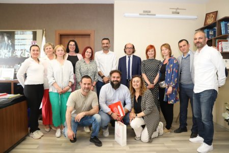 Özel öğrencileri ziyarete geldiler