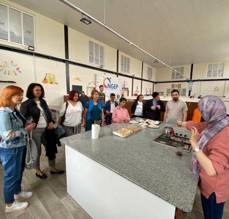 Özel öğrencileri ziyarete geldiler