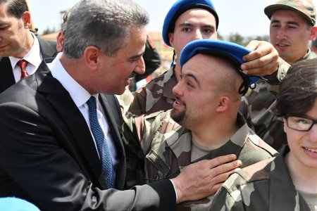 Askerlik Heyecanı Yaşayan Özel Gençlerimiz Törenle Yemin Etti