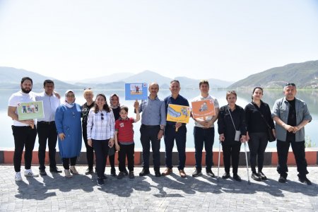 Eğirdir’in bugün özel misafirleri vardı
