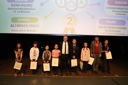 Isparta zekâ oyunları Mimar Sinan ligi ödül töreni gerçekleştirildi