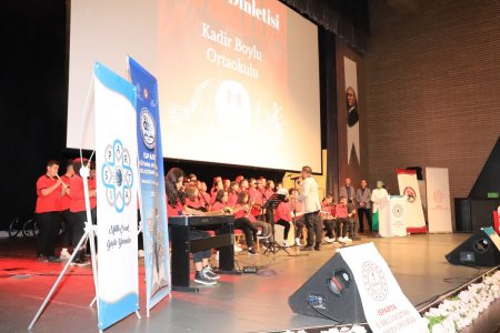 Isparta zekâ oyunları Mimar Sinan ligi ödül töreni gerçekleştirildi