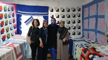 El emeği ürünler sergilendi