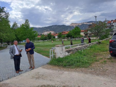 Başkan Gök saha çalışmalarını inceledi