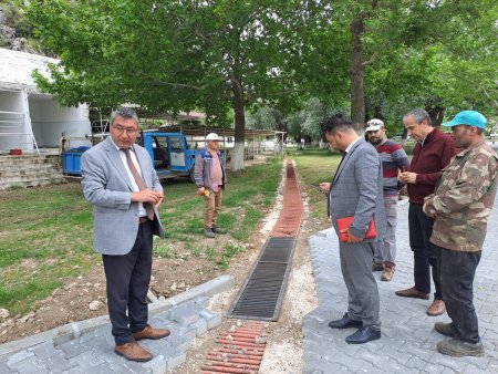 Başkan Gök saha çalışmalarını inceledi