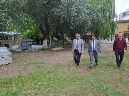 Başkan Gök saha çalışmalarını inceledi