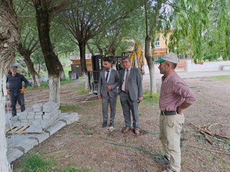 Başkan Gök saha çalışmalarını inceledi