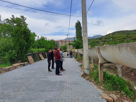Başkan Gök saha çalışmalarını inceledi