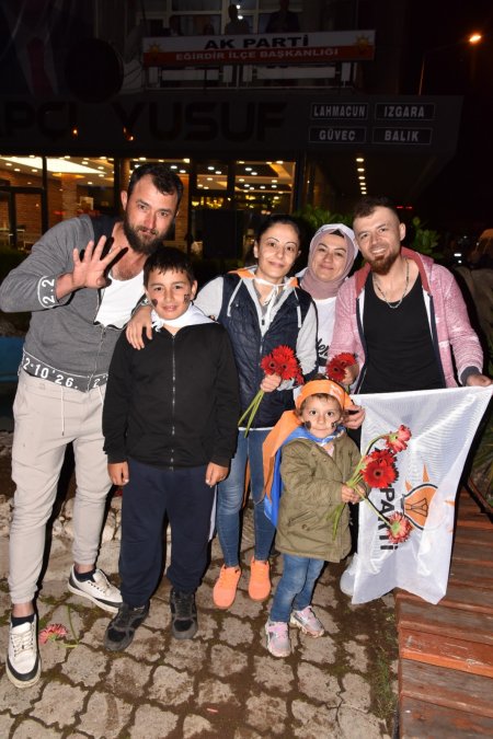 Eğirdir'de büyük coşku