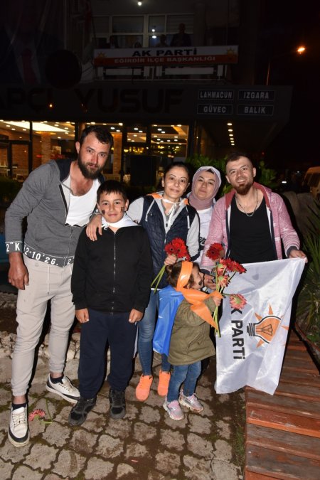Eğirdir'de büyük coşku
