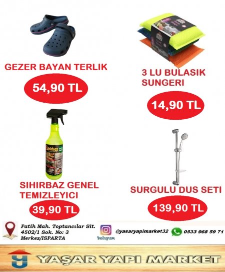Yaşar Yapı Markette İndirim Festivalinde son hafta