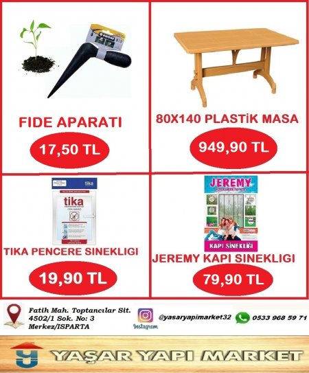 Yaşar Yapı Markette İndirim Festivalinde son hafta