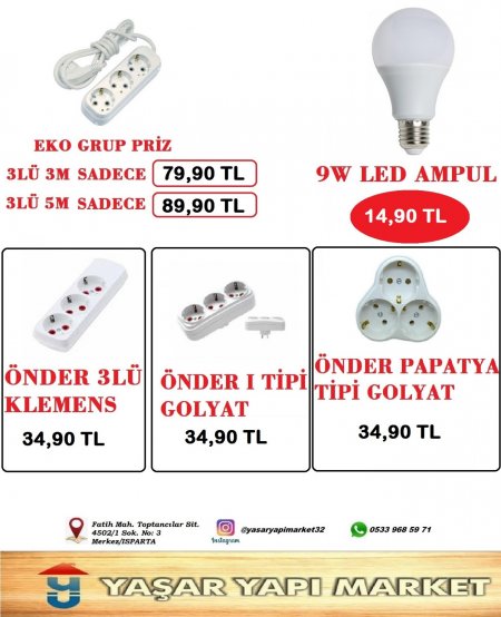 Yaşar Yapı Markette İndirim Festivalinde son hafta