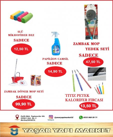 Yaşar Yapı Markette İndirim Festivalinde son hafta