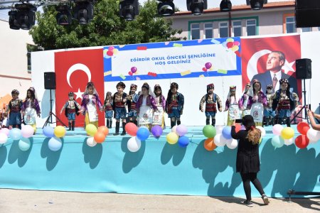 Eğirdir’de 2. Okul öncesi şenliği yapıldı