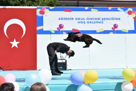 Eğirdir’de 2. Okul öncesi şenliği yapıldı