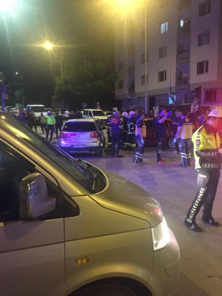 Isparta'da feci kaza