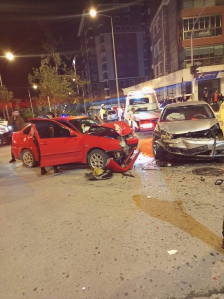 Isparta'da feci kaza