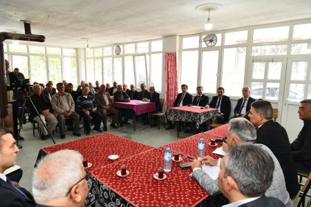 Vali Baruş: “Köyler bizim çok önemli”
