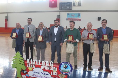 Kızıldağ Zeka Oyunları Şehit Yüzbaşı Ferhat Çiftçi Sezonu sona erdi