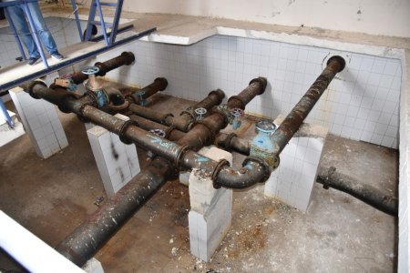 Eğirdir’in 50 yıllık içme suyu hattı yenileniyor