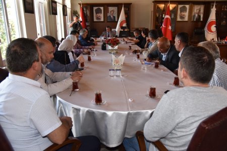 Başkan Gök muhtarları dinledi