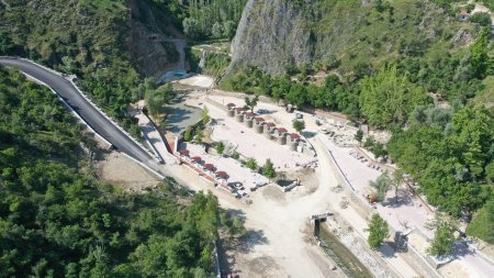 Andık Deresi’nde peyzaj çalışmaları