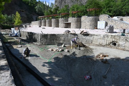 Andık Deresi’nde peyzaj çalışmaları