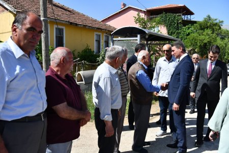Köylerde alt yapı çalışmaları devam ediyor