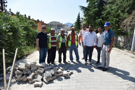Mahallelerin iyileştirme çalışmaları sürüyor