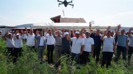 Isparta’da 400 dönümlük bir yatırım
