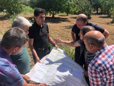 Sulama Şebekesi çalışmaları devam ediyor