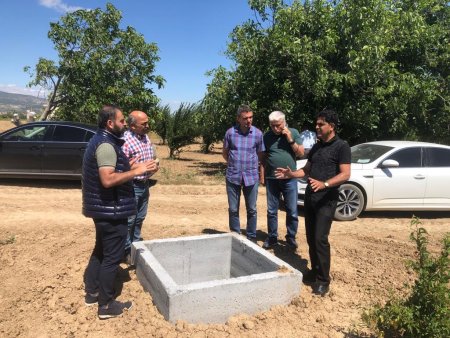 Sulama Şebekesi çalışmaları devam ediyor