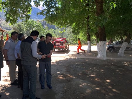 Orman yangınlarına karşı alınan önlemler yerinde denetlendi