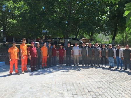 Orman yangınlarına karşı alınan önlemler yerinde denetlendi