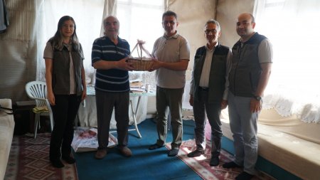 Şehit ve gazi yakınları ziyaret edildi