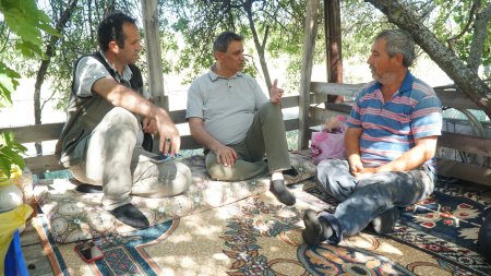 Şehit ve gazi yakınları ziyaret edildi