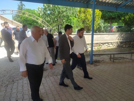 Şarkikaraağaç'ta şehitlik ziyareti yapıldı
