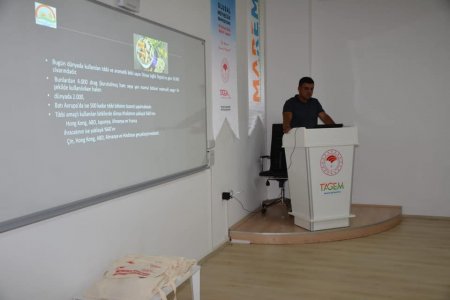 Eğirdir'de Tıbbi Aromatik Bitkiler konulu konferans verildi 