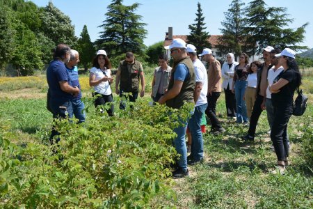 Eğirdir'de Tıbbi Aromatik Bitkiler konulu konferans verildi 