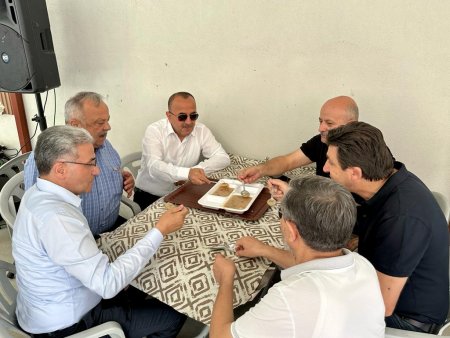 Baskan Tural, Yakaören ve Cemevi'nde aşure etkinliğine katıldı